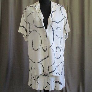 Vintage Todd Oldham Times 7 Shirt & Skirt Set Sm Med So Cute!